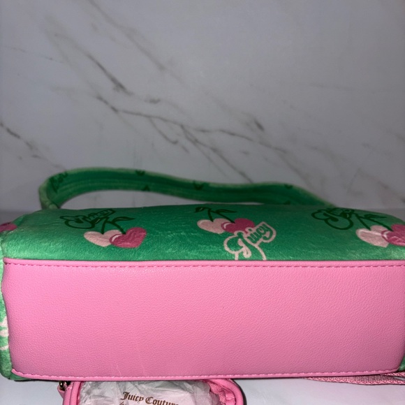 Viral Retro Juicy Cherry Shoulder Bag - Green Multi - Picture 5 of 6